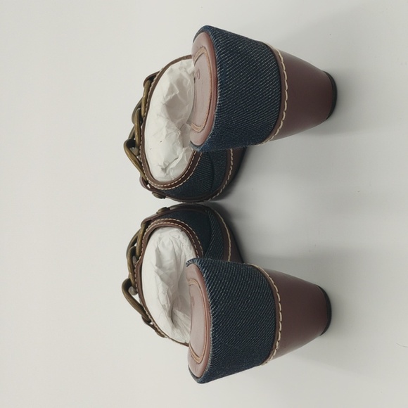 Cole Haan denim wedge shoes - Picture 4 of 6